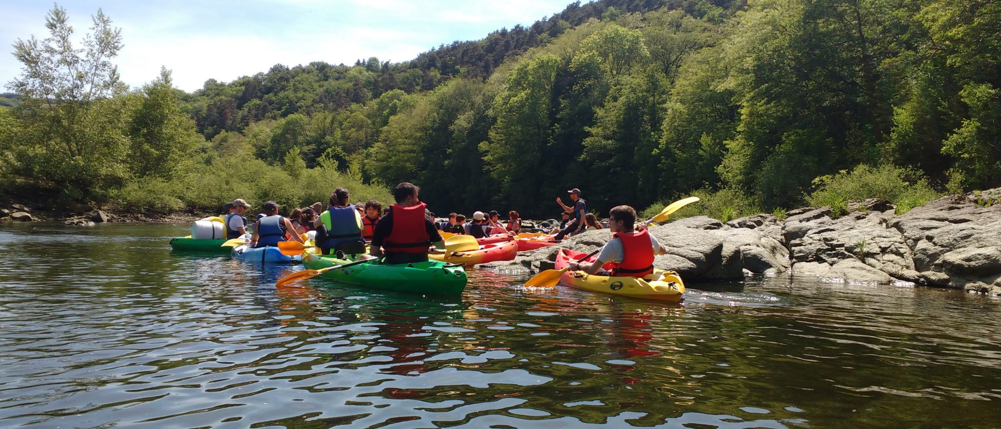 Base de Loisirs Loire Forez Location Canoë Kayak Loire